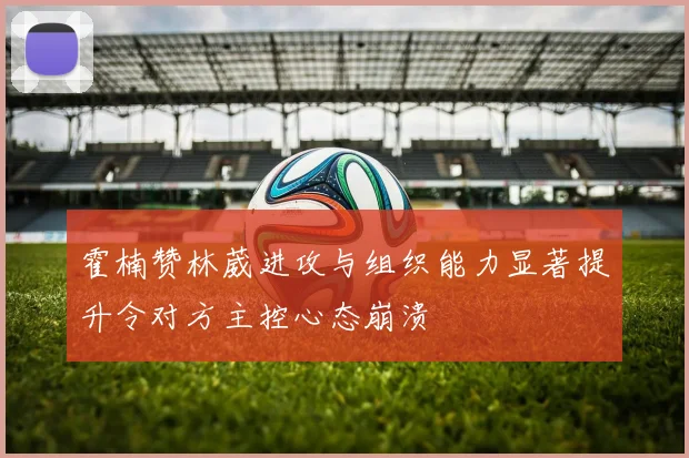 霍楠赞林葳进攻与组织能力显著提升令对方主控心态崩溃