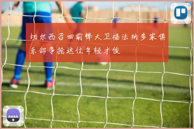 切尔西召回前锋大卫福法纳多家俱乐部争抢这位年轻才俊