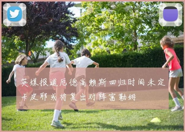 英媒报道厄德高赖斯回归时间未定卡皮耶或将复出对阵富勒姆
